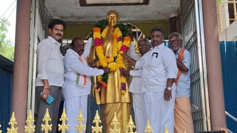 காஞ்சிபுரத்தில் மகாத்மா காந்தி ஜெயந்தி விழா – ஐஎன்டியுசி சார்பில் மரியாதை