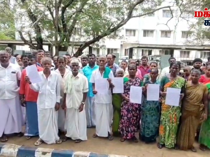 பத்தனேந்தல் கண்மாயில் ஆக்கிரமிப்பு புகார் – ஆட்சியரிடம் கிராம மக்கள் மனு